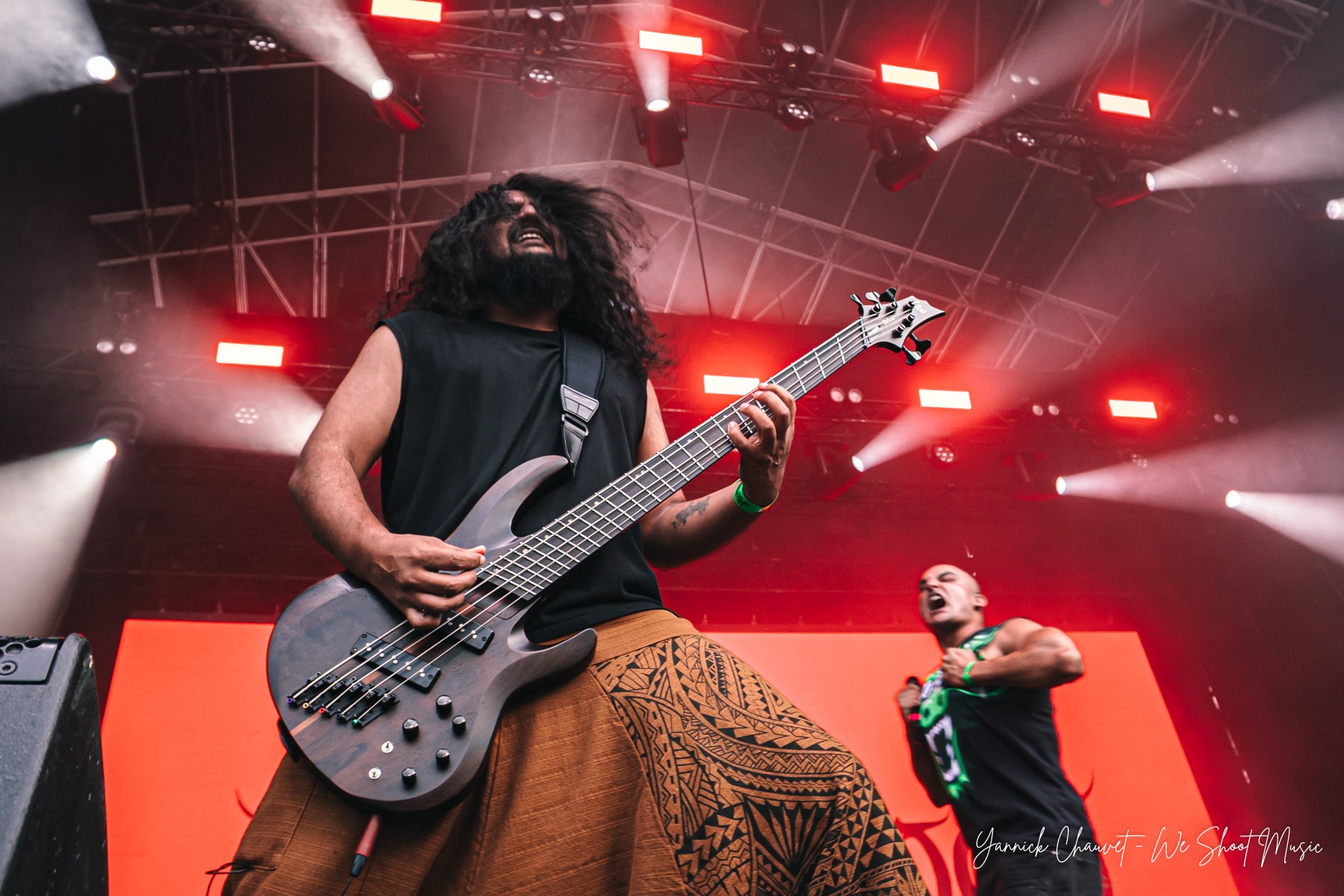 Bloodywood  performing live on stage during Mystic Festival 2026