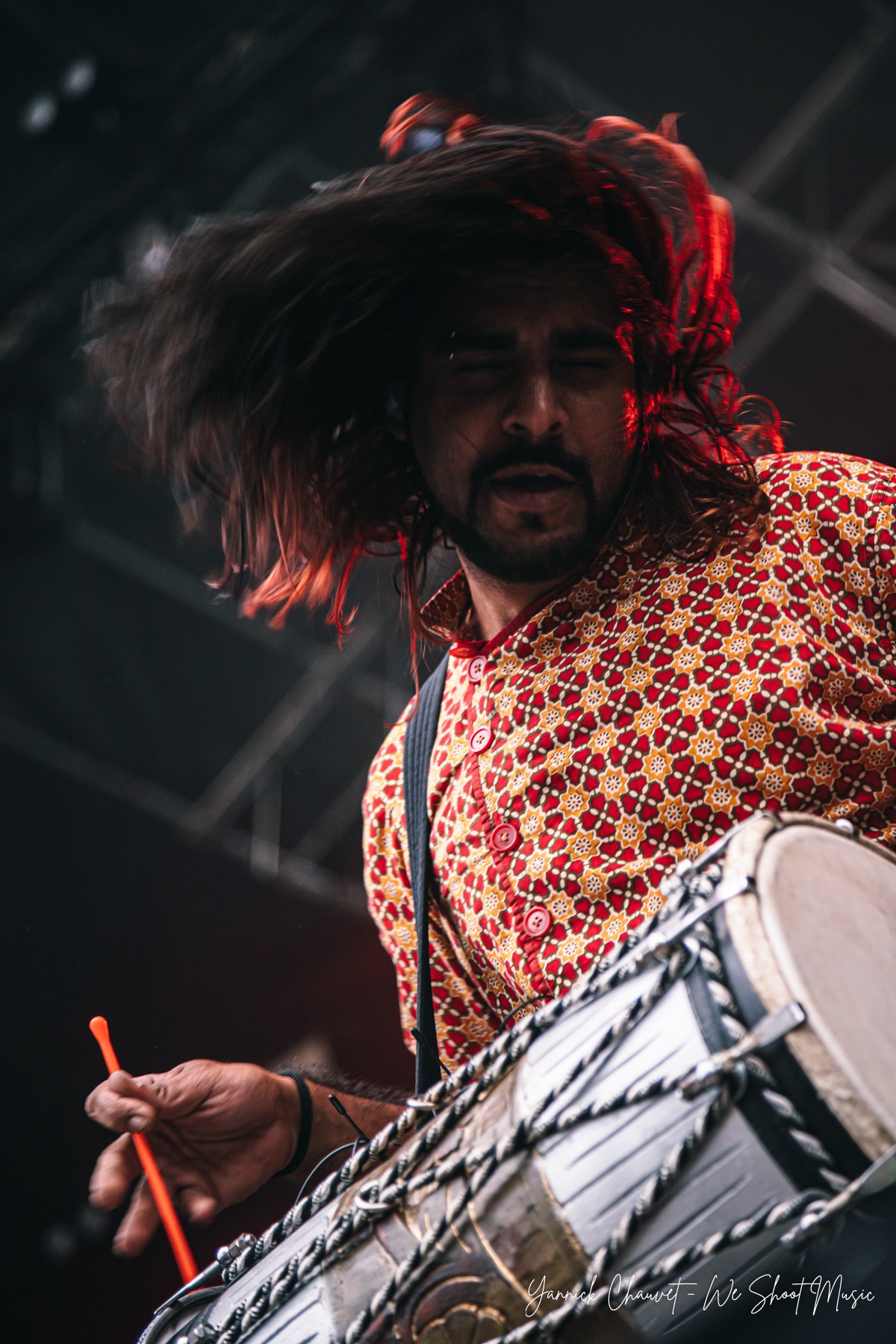 Bloodywood  performing live on stage during Mystic Festival 2026