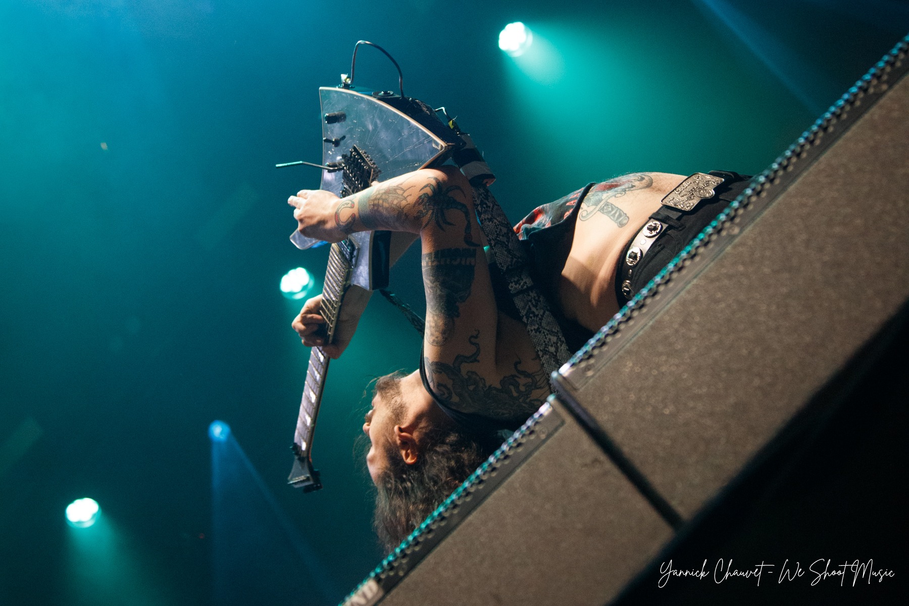 Cavalera performing live on stage during Mystic Festival 2026