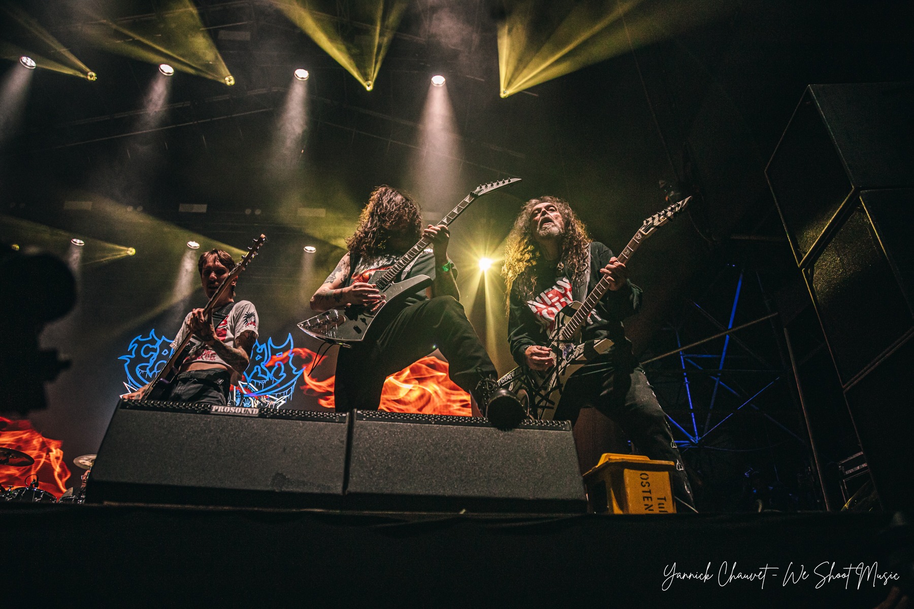 Cavalera performing live on stage during Mystic Festival 2026