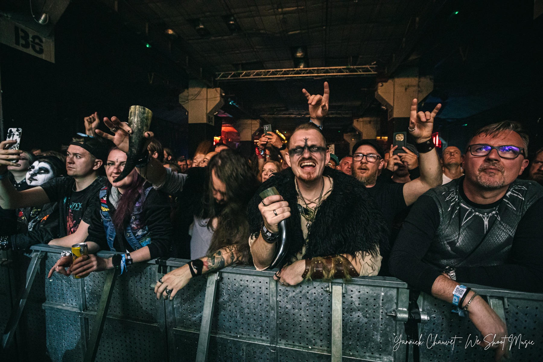 Eihwar performing live on stage during Mystic Festival 2026.
