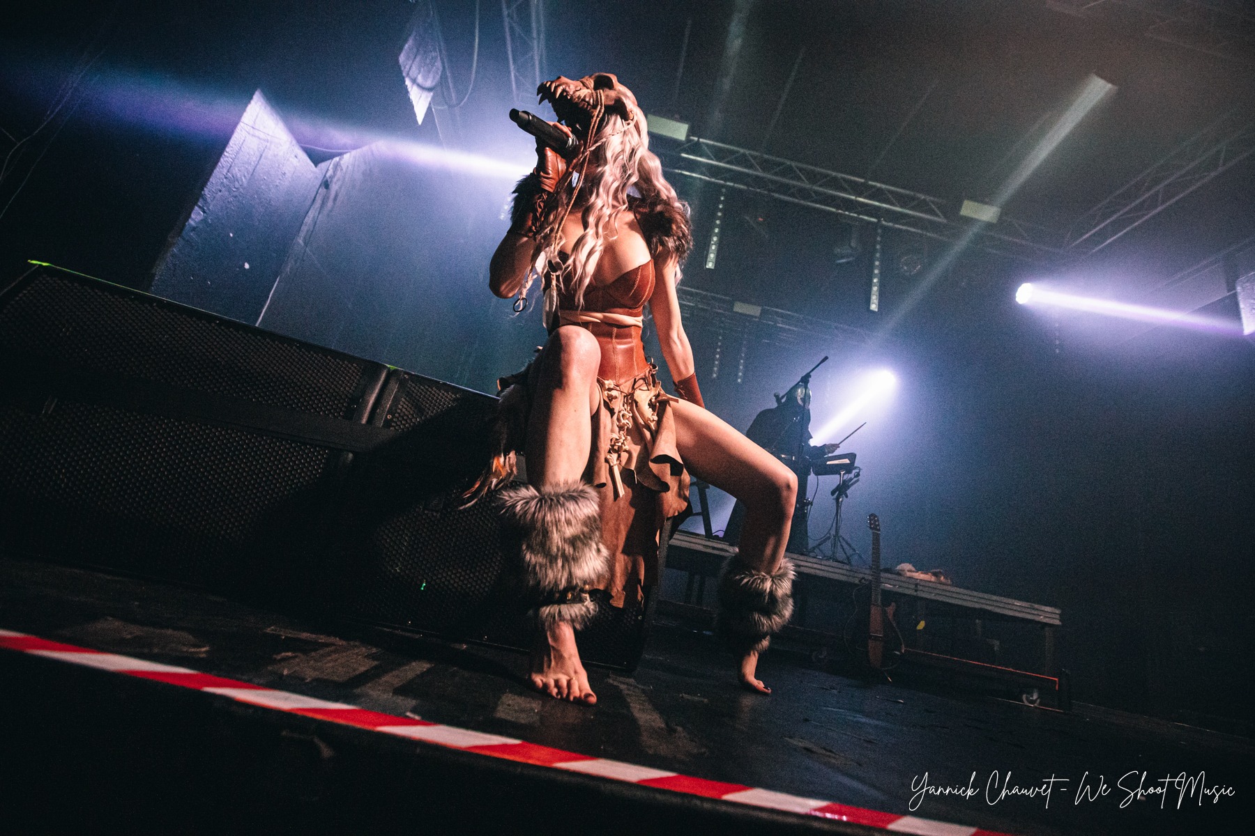 Eihwar performing live on stage during Mystic Festival 2026.