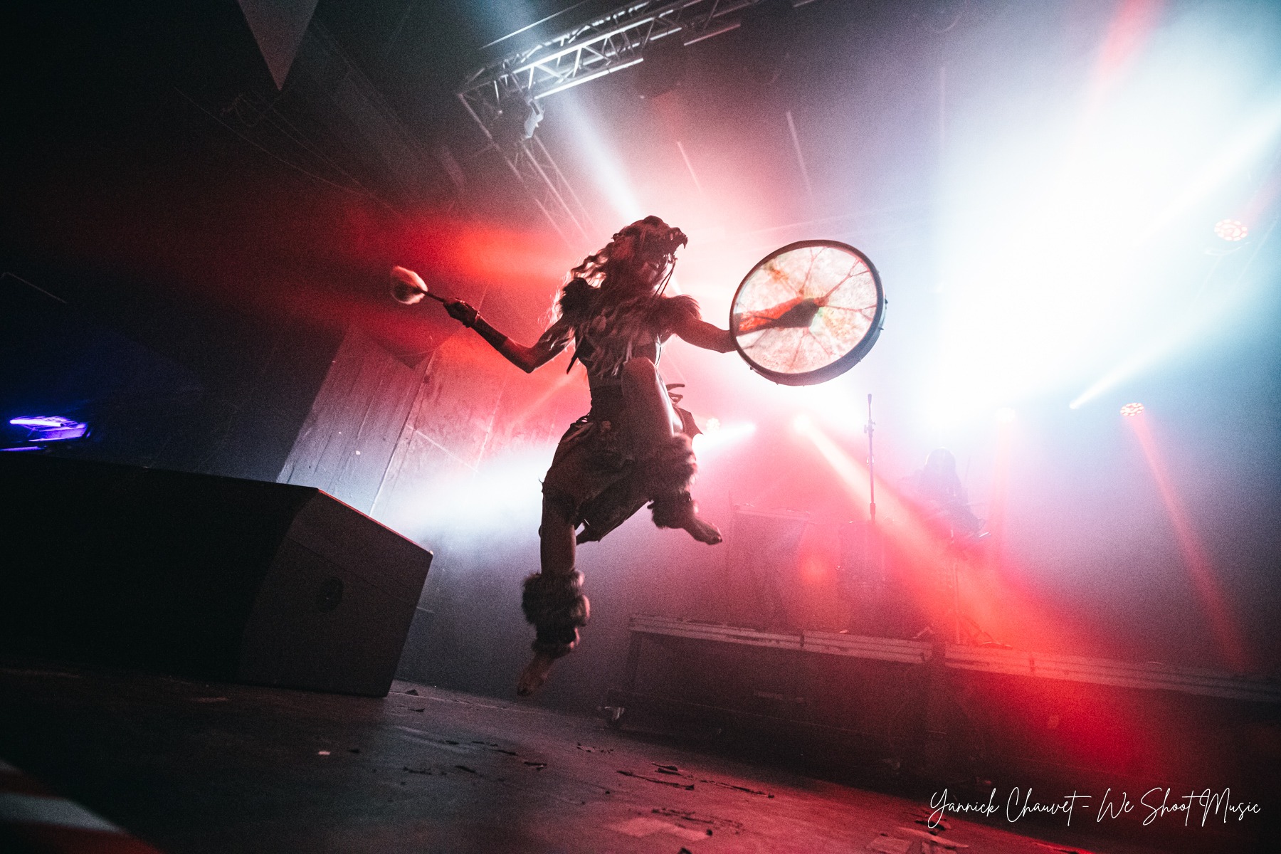 Eihwar performing live on stage during Mystic Festival 2026.