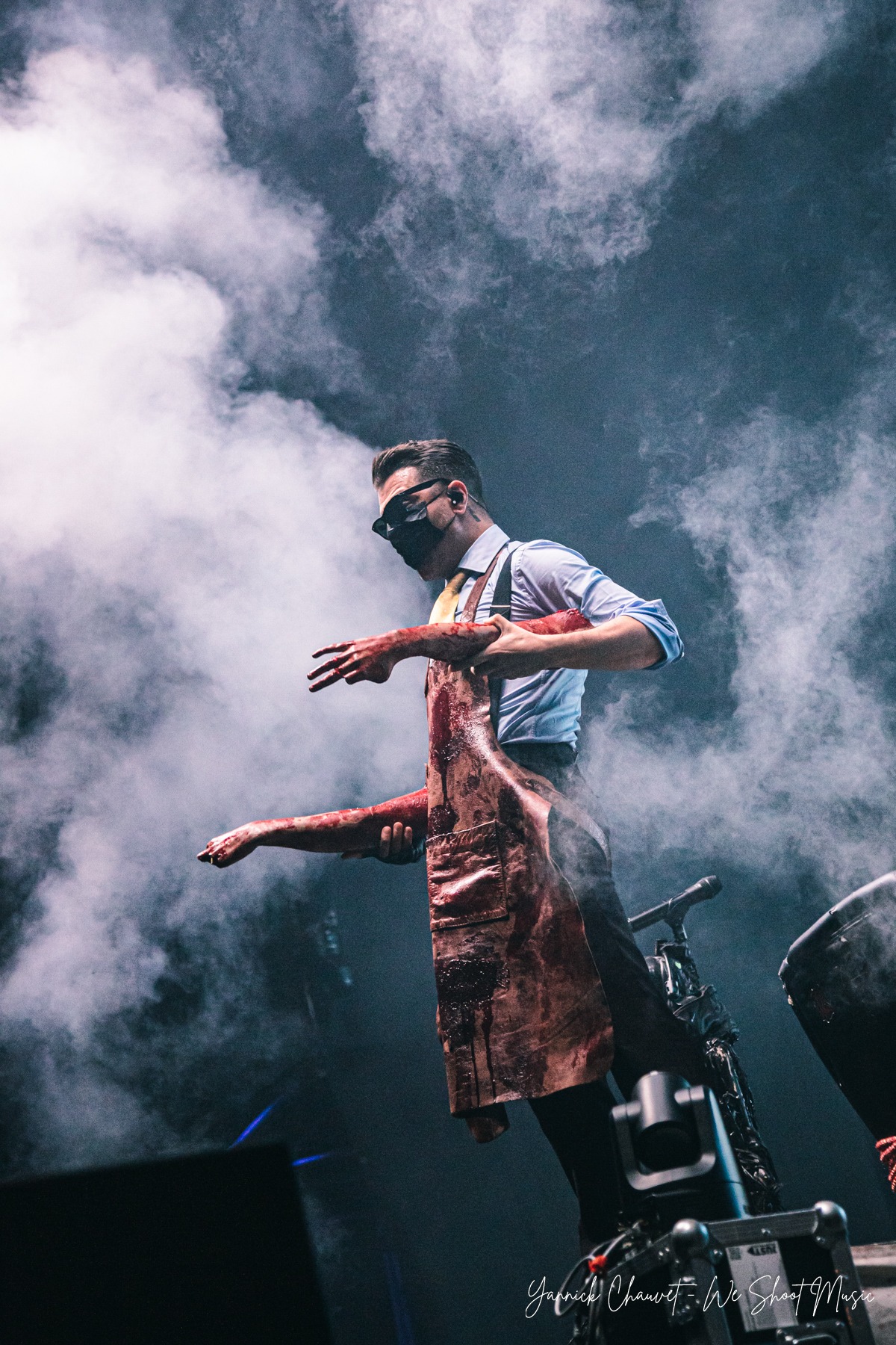 Ice Nine Kills performing live on stage during Mystic Festival 2026 Warm Up Day.