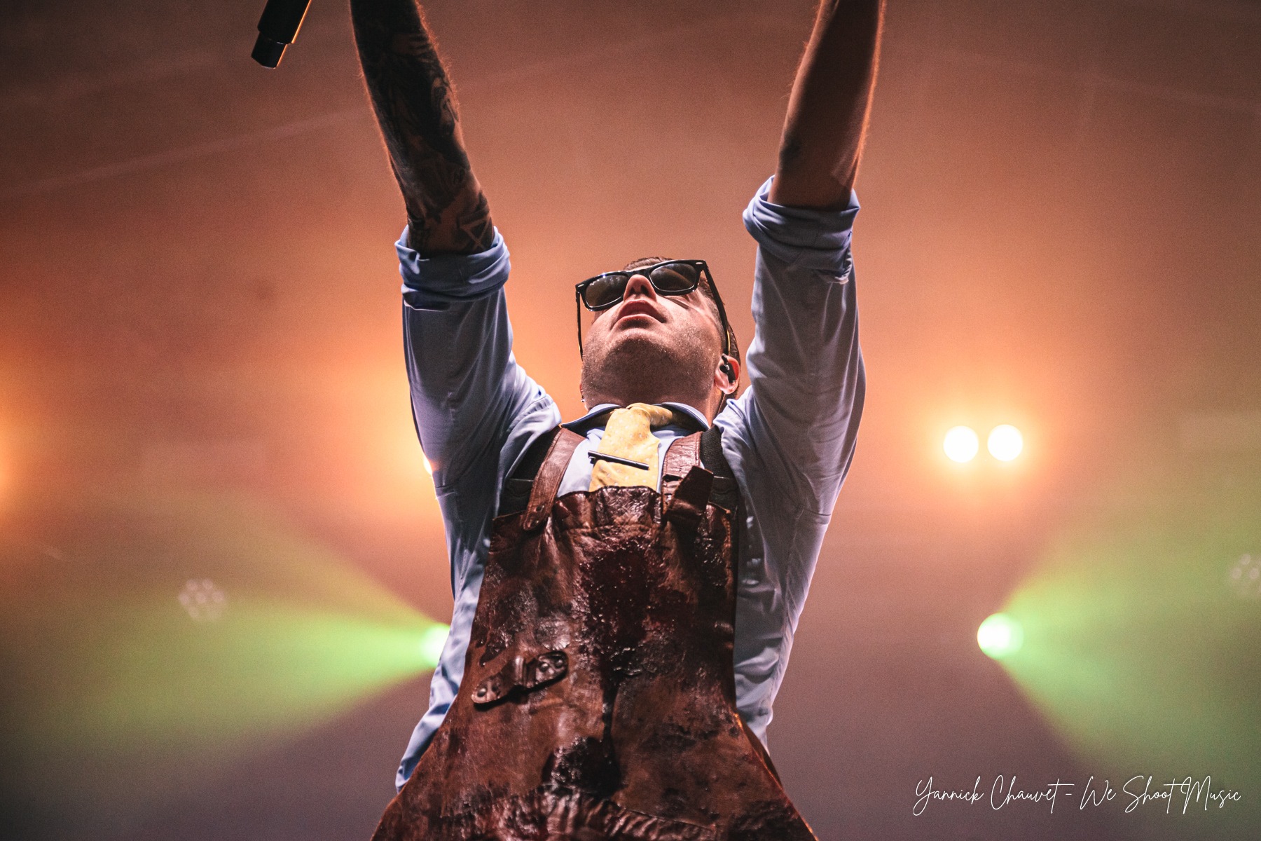 Ice Nine Kills performing live on stage during Mystic Festival 2026 Warm Up Day.