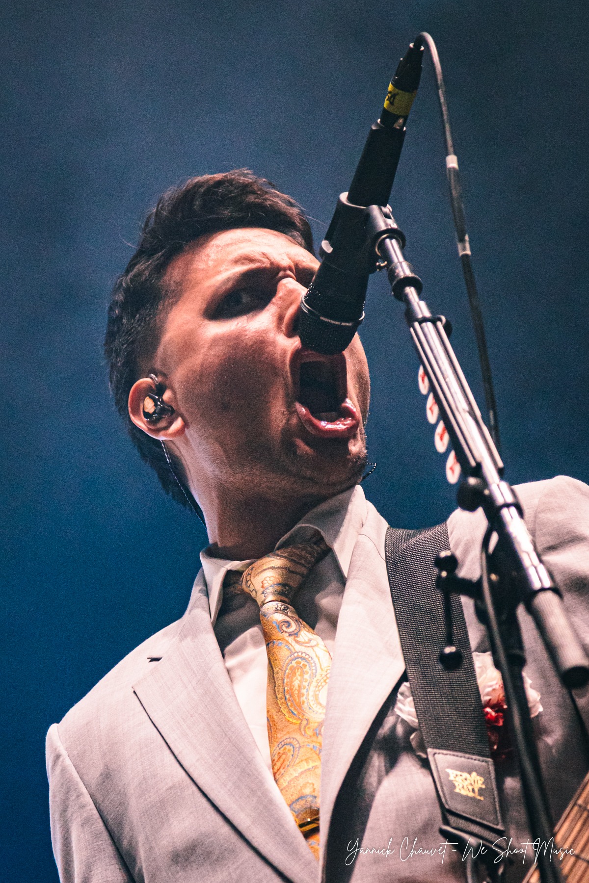 Ice Nine Kills performing live on stage during Mystic Festival 2026 Warm Up Day.