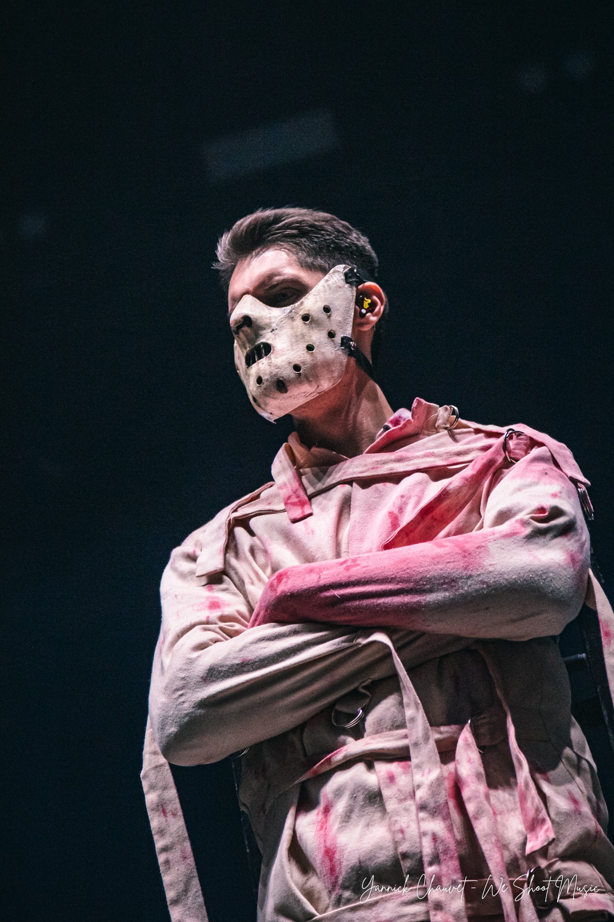 Ice Nine Kills performing live on stage during Mystic Festival 2026 Warm Up Day.