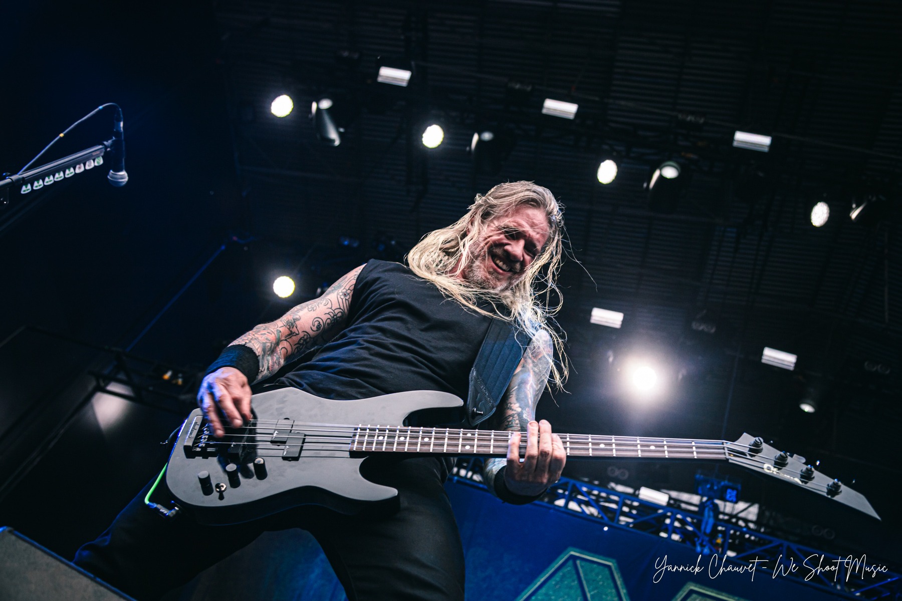 Overkill performing live on stage during Mystic Festival 2026
