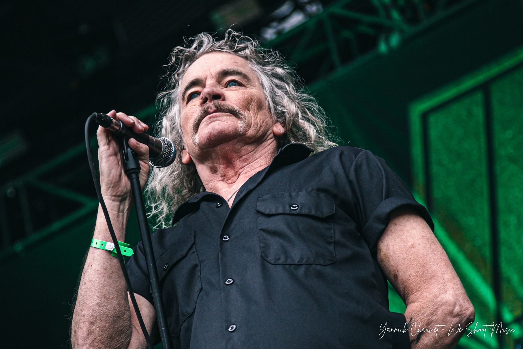 Overkill performing live on stage during Mystic Festival 2026