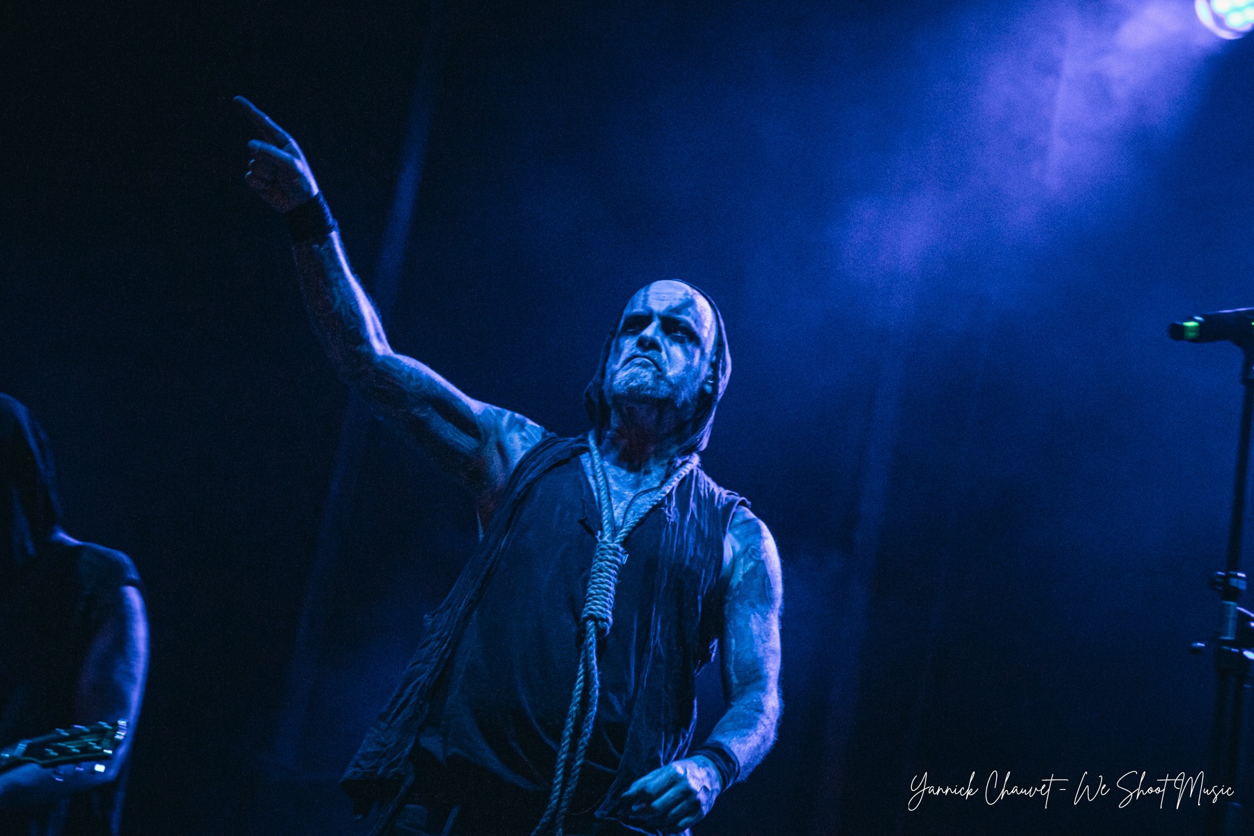 Primordial performing live on stage during Mystic Festival 2026.