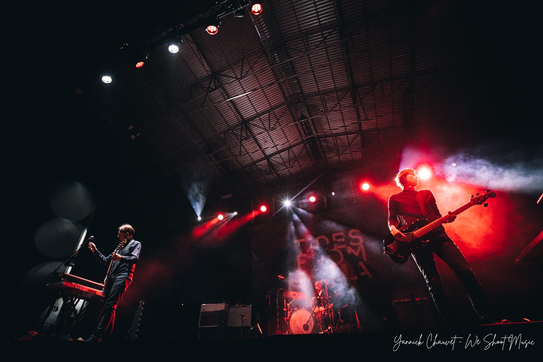 Tides From Nebula performing live on stage during Mystic Festival 2026
