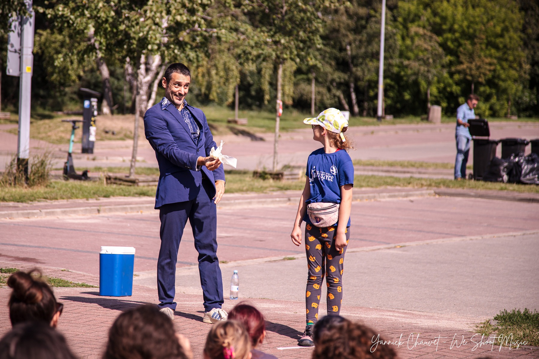 Emiliano Alessi from Spain, performing "Tei Tei", during Feta 2026 in Gdansk