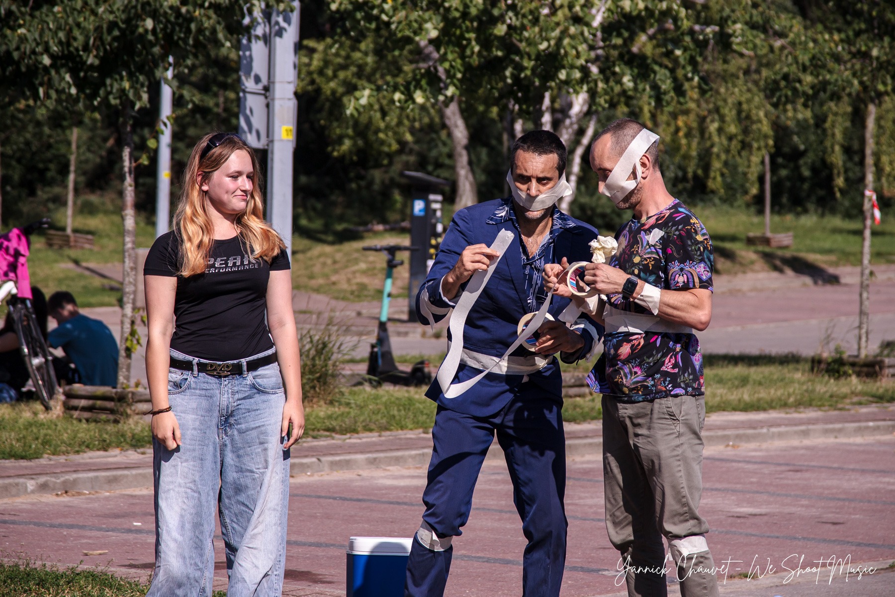 Emiliano Alessi from Spain, performing "Tei Tei", during Feta 2026 in Gdansk