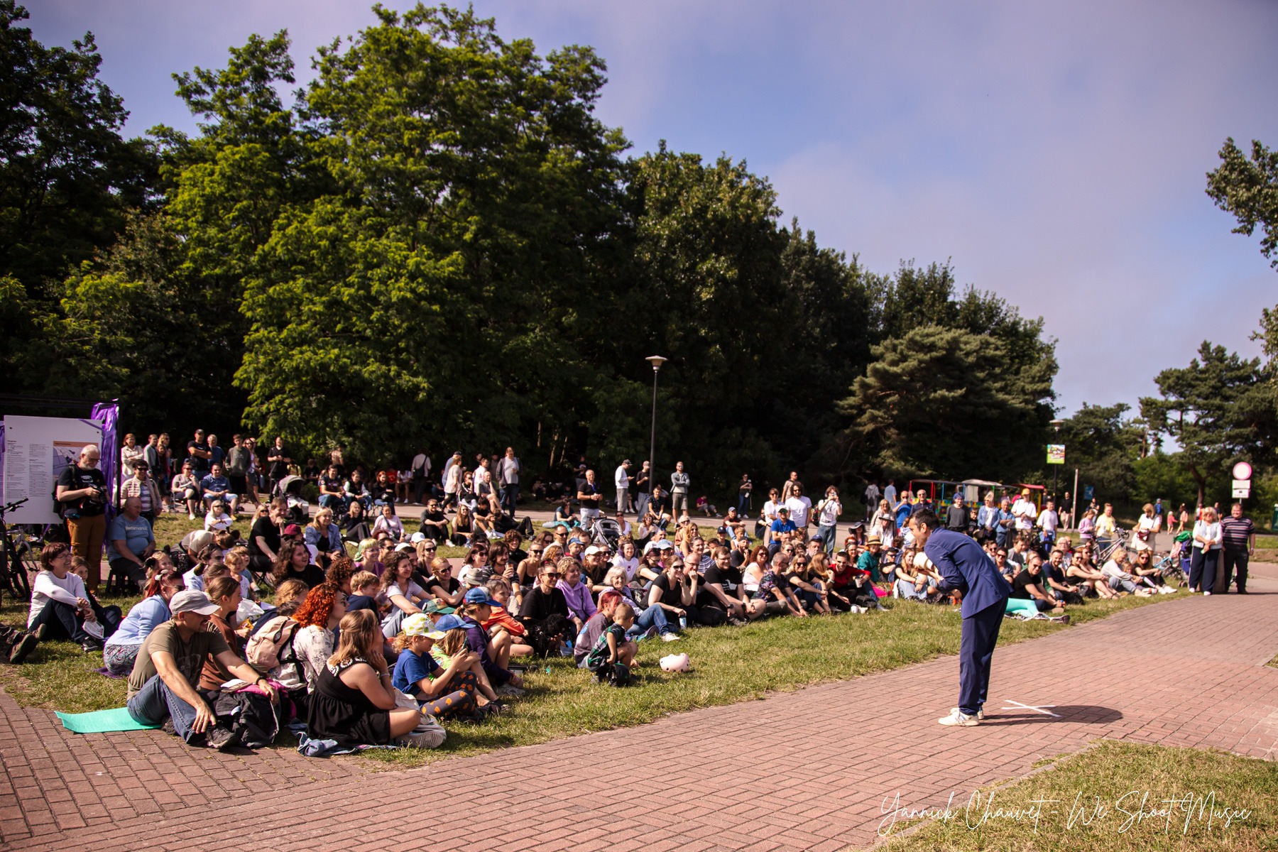 Emiliano Alessi from Spain, performing "Tei Tei", during Feta 2026 in Gdansk