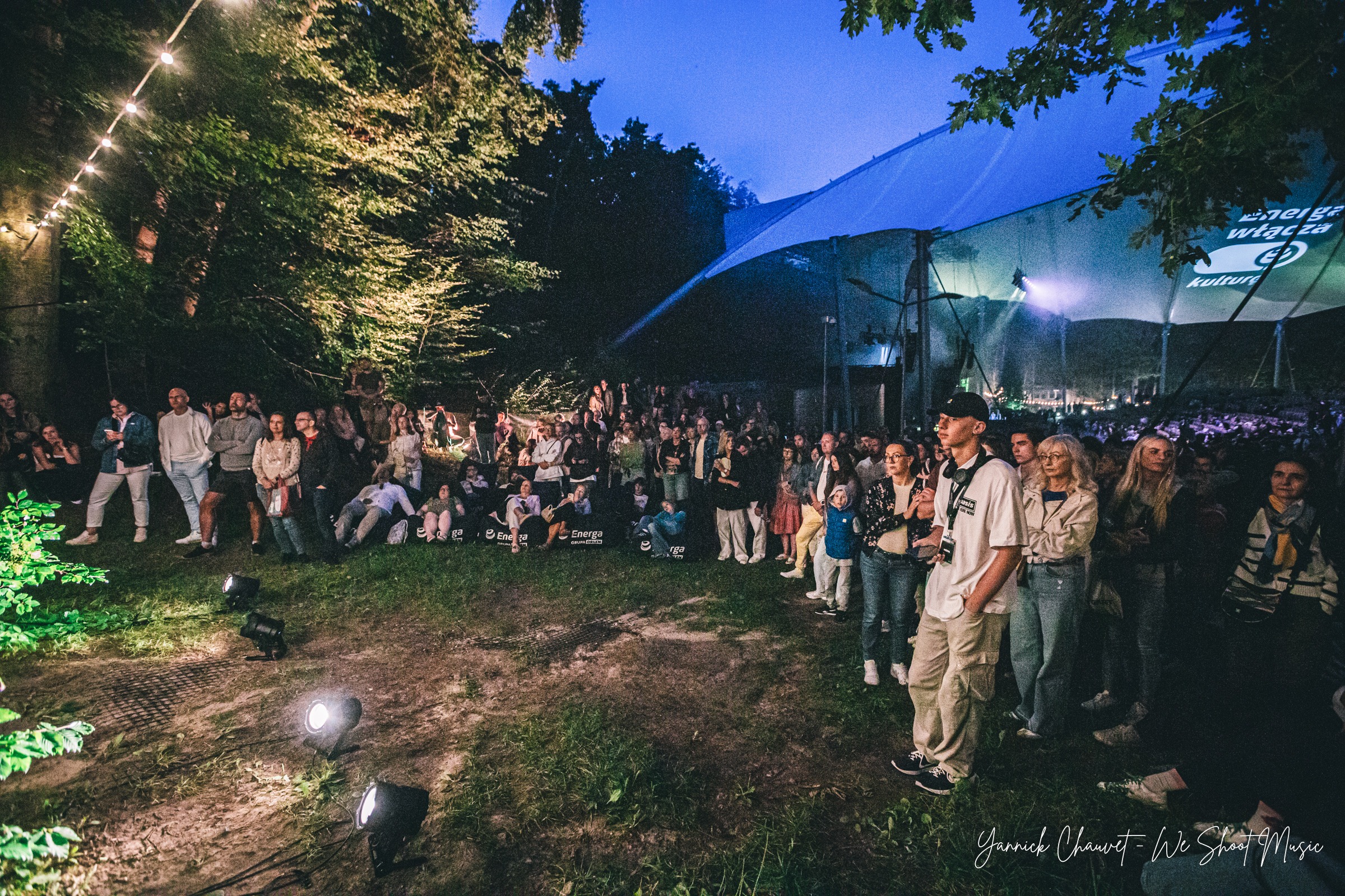 Yana Couto Performing during Forest Festival in Opera Leśna