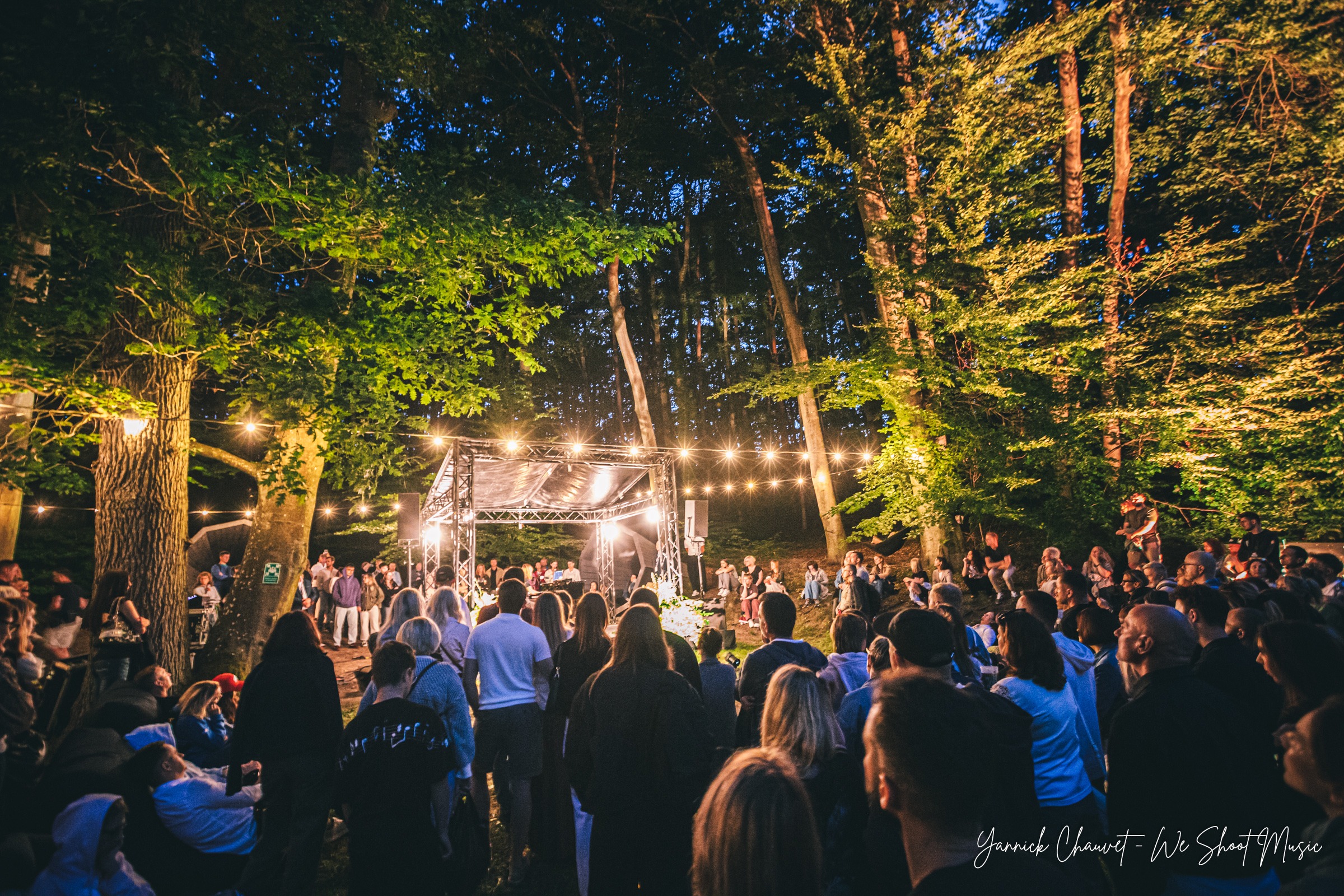Yana Couto Performing during Forest Festival in Opera Leśna