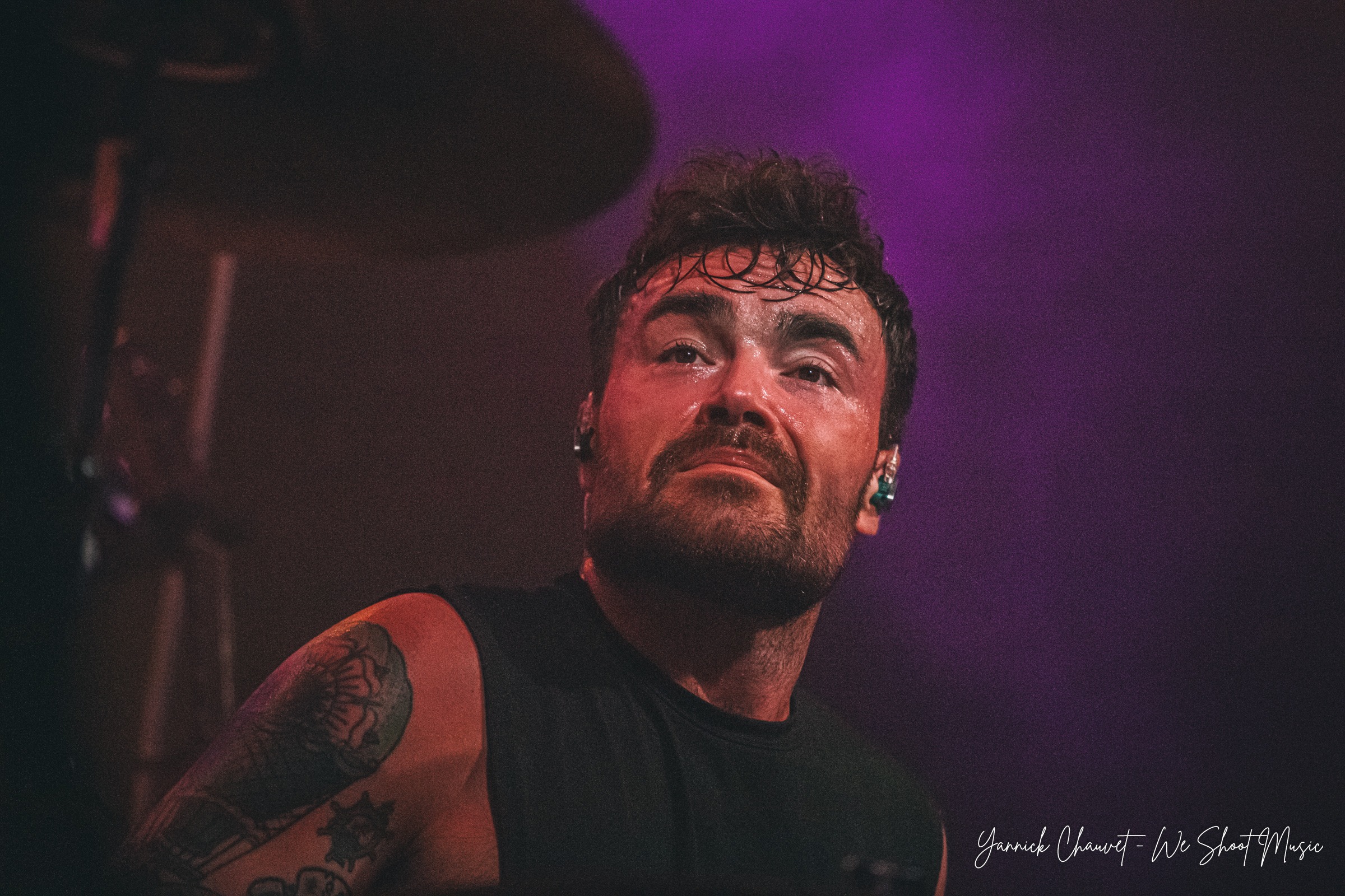 Danziger performing in Drizzly Grizzly, Gdansk