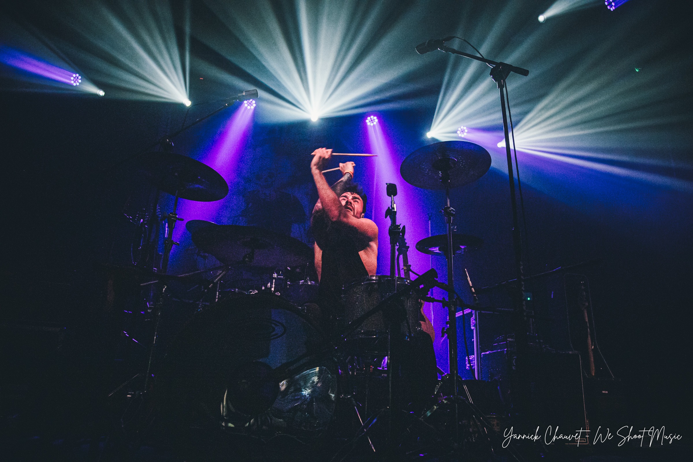 Danziger performing in Drizzly Grizzly, Gdansk