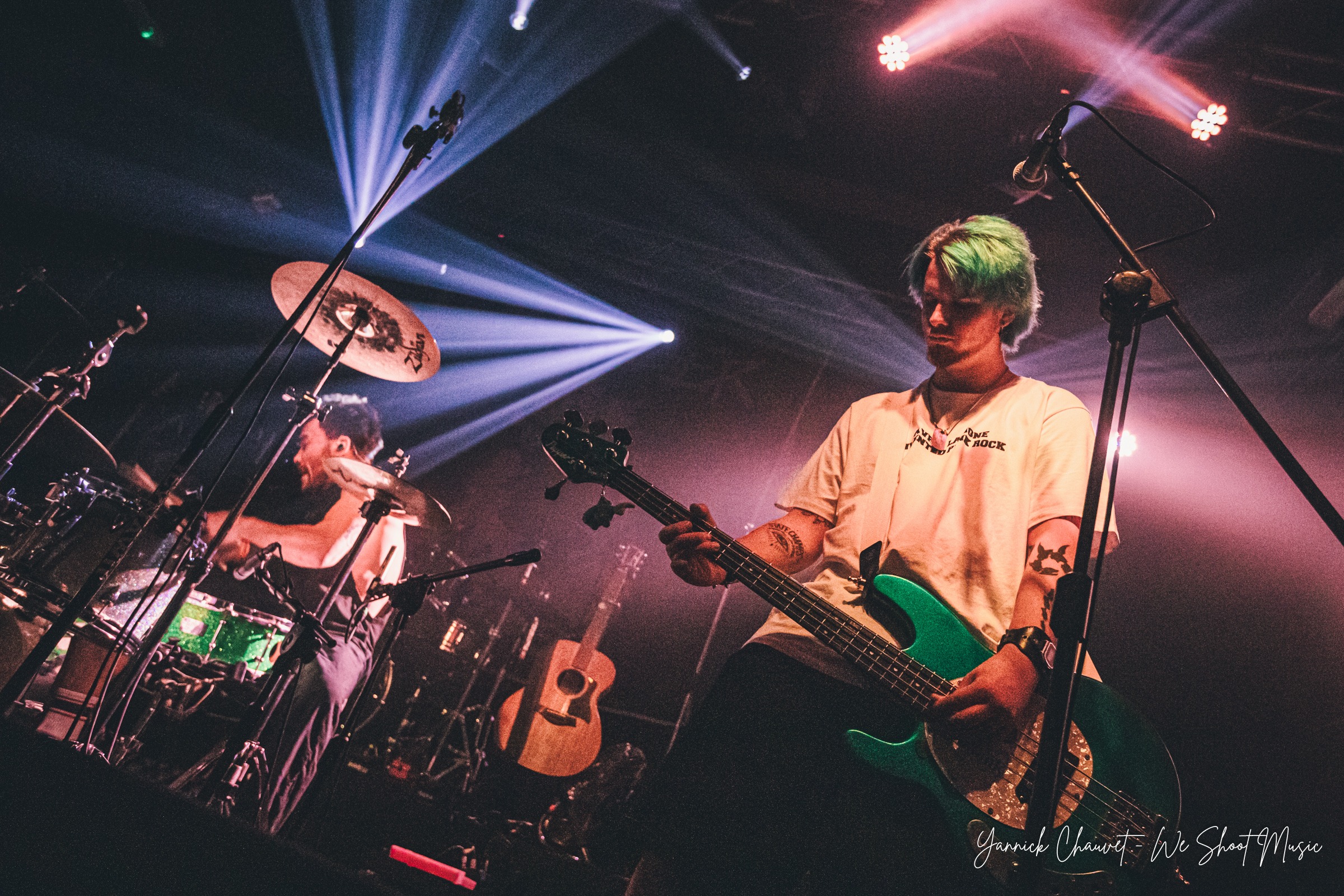 Danziger performing in Drizzly Grizzly, Gdansk