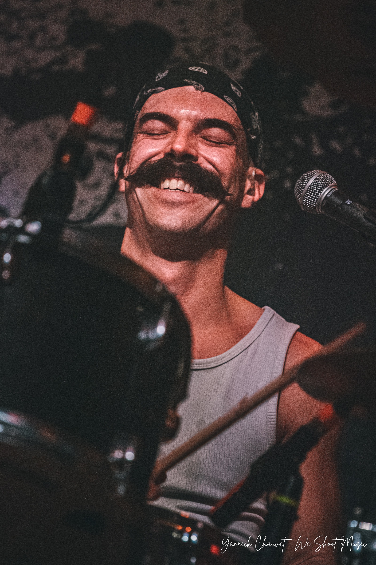 The Rumjacks  performing in Drizzly Grizzly, Gdansk