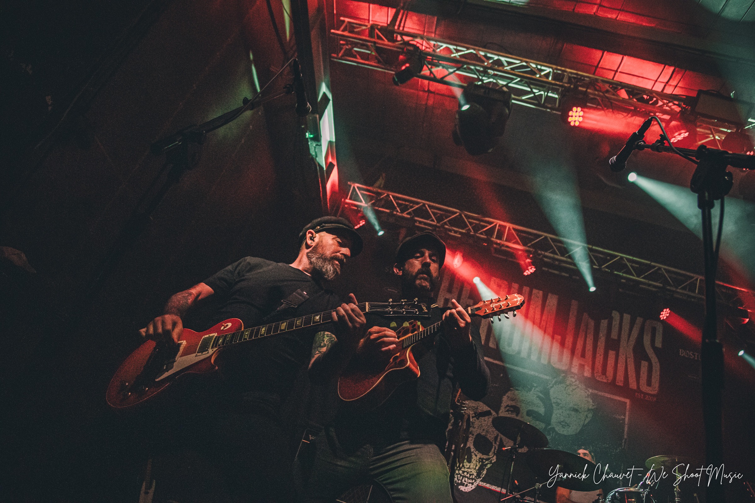 The Rumjacks  performing in Drizzly Grizzly, Gdansk