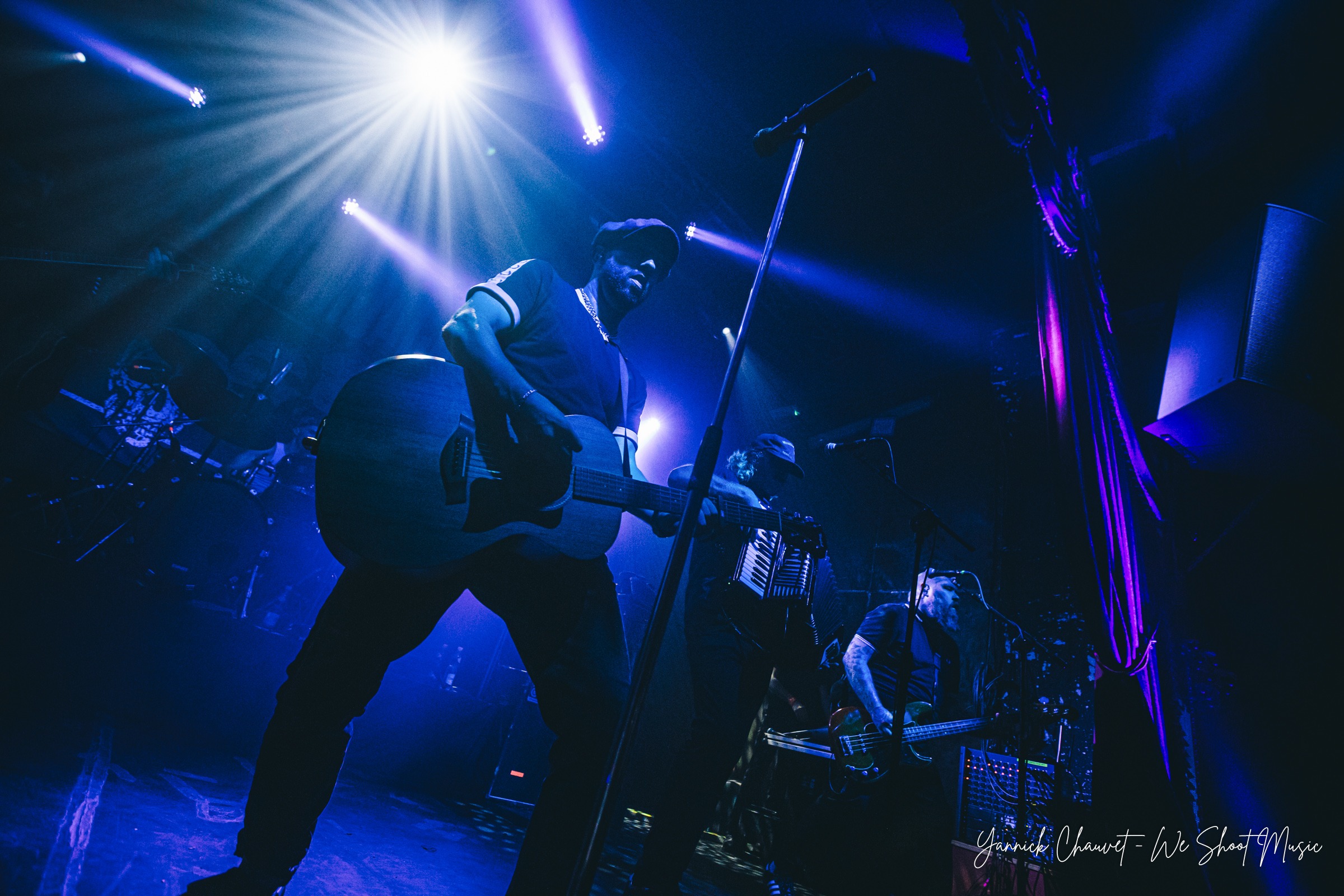 The Rumjacks  performing in Drizzly Grizzly, Gdansk