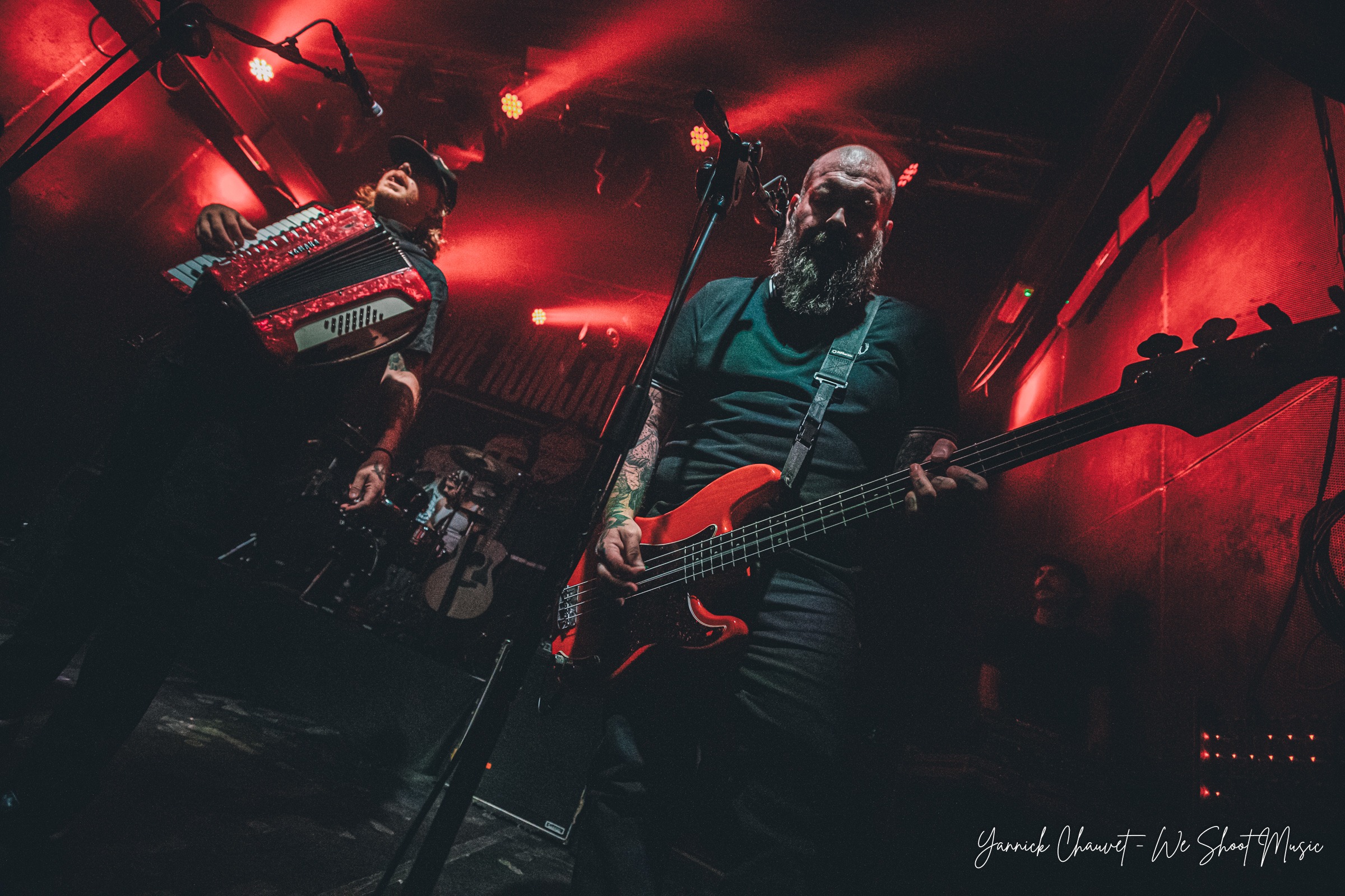 The Rumjacks  performing in Drizzly Grizzly, Gdansk