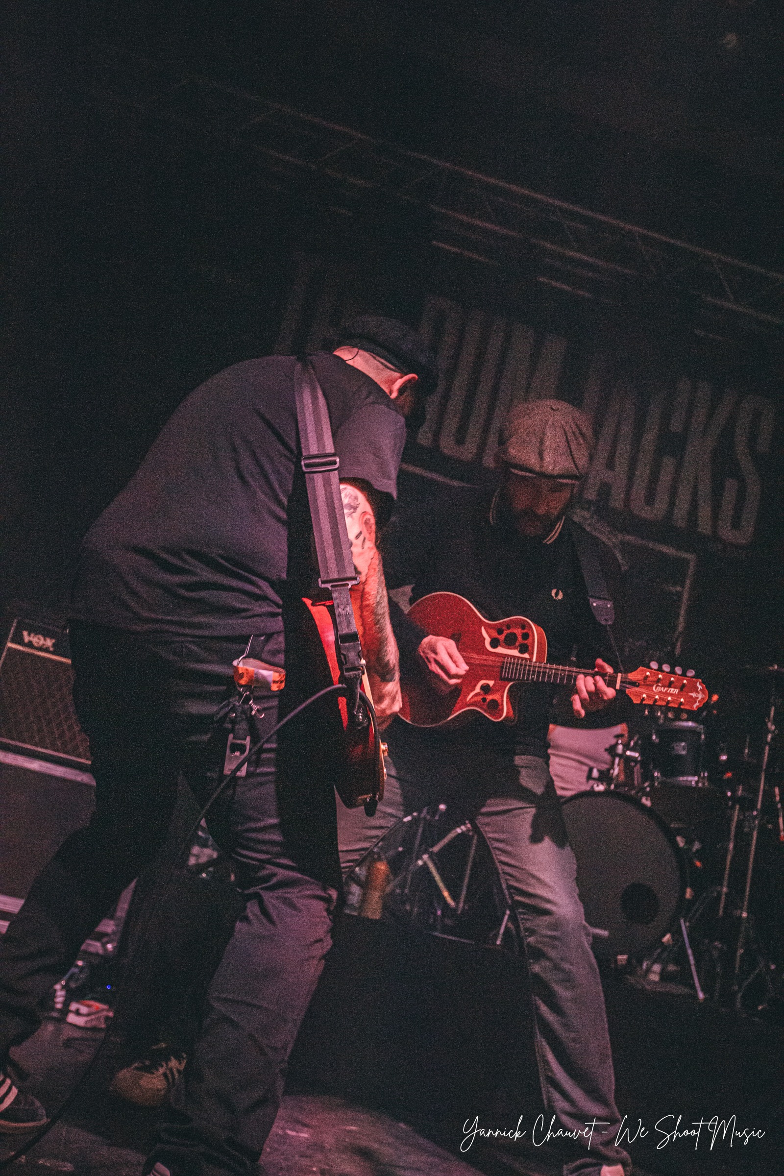 The Rumjacks  performing in Drizzly Grizzly, Gdansk